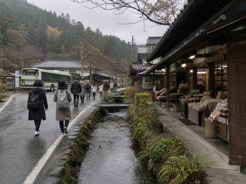 大原往三千院的山村小路