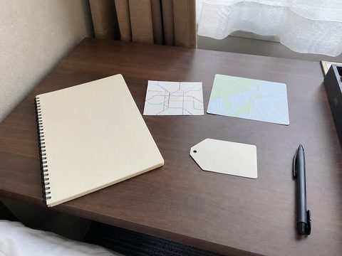 住宿桌面上可查詢與可調整的旅行工具