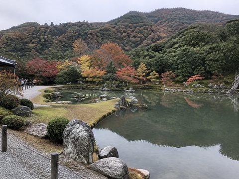 天龍寺曹源池庭園